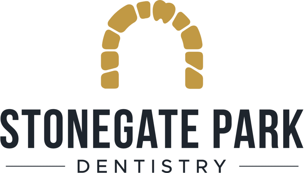 Stonegate Park Dentistry Logo - Your Family Dentist Specializing in Cosmetic Dentistry, Invisalign, Dental Implants, and more