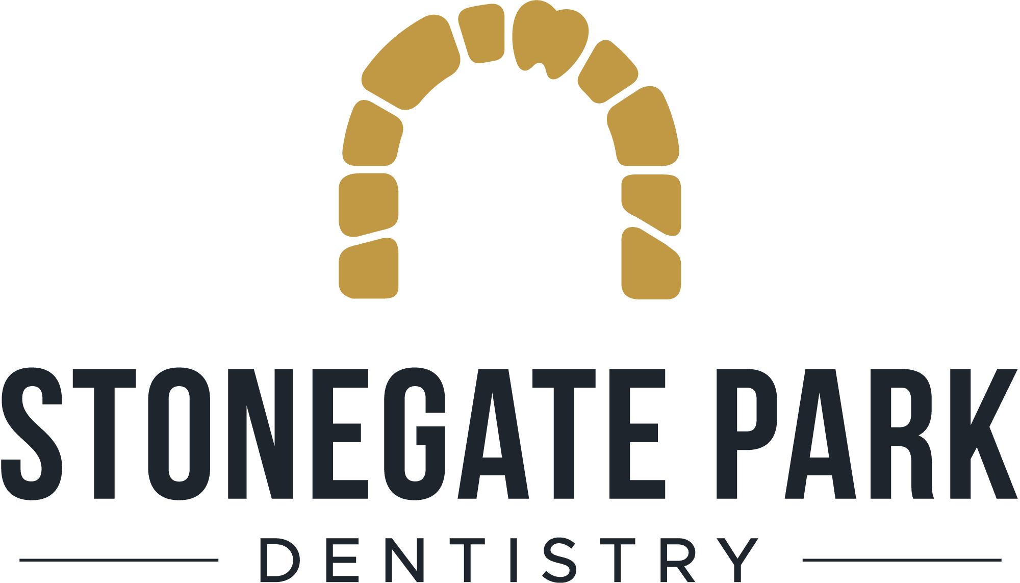 Stonegate Park Dentistry Logo - Your Family Dentist Specializing in Cosmetic Dentistry, Invisalign, Dental Implants, and more